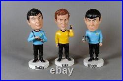 Star Trek 2005 Bobbleheads Kirk, McCoy, Spock SEE NOTE in description