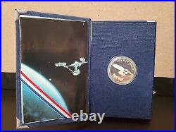 Star Trek 25th Anniv. 999 Silver Coins MATCH SET Ser #550 Comple Set of 3 withCOA