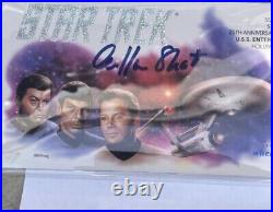 Star Trek 25th Anniversary 1991 Fdc Autographed By William Shatner