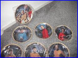 Star Trek 25th Anniversary Commemorative Plate Collection x 9. 1991