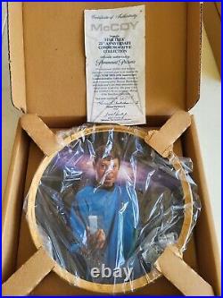 Star Trek 25th Anniversary Hamilton Collection Complete Set 8 Plates NIB 1991