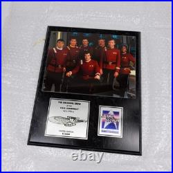 Star Trek 25th Anniversary Photo/plaque The Original Crew 009/5000 Ltd Edition