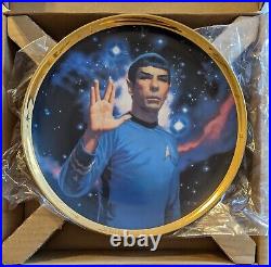 Star Trek 25th Anniversary Plate Set of 8 Signed by Uhura, Scotty, Checov, Sulu