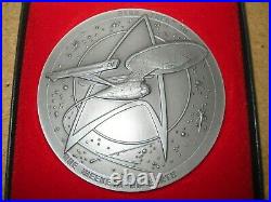 Star Trek 30 One Weekend on Earth The Franklin Mint 1996 Pewter Medallion Coin