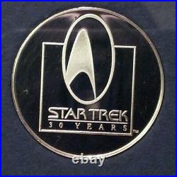 Star Trek 30th Anniversary Autographed Lithograph signed by Matthew Joseph Peak