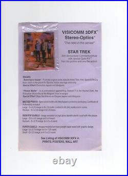 Star Trek 30th Anniversary Visicomm 3D-FX Dealers Promo RARE