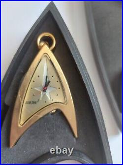 Star Trek 30th Limited Edition Pocket Watch Timepiece Fossil LI-1435