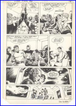 Star Trek #4 pg 13 Original Comic Art by Tom Sutton 1984