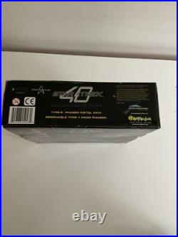 Star Trek 40th Anniversary Phaser Complete Original Packaging Fully Working