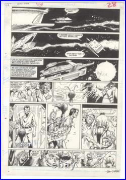Star Trek #50 pg 24 Original Comic Art by Tom Sutton 1984