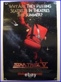 Star Trek 5Frontiers Us Version Original Poster Ad