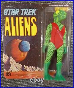 Star Trek Aliens Neptuna Mego 8 figure 1976 Vintage New unpunched spock kirk