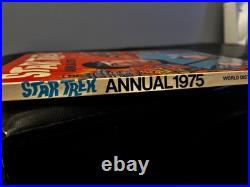 Star Trek Annual-1975- Hardcover-authorised Edition -bbc Tv-spock Cover