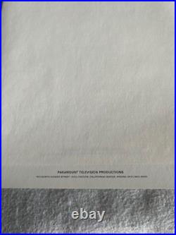 Star Trek Authentic Paramount Production 10 Unused Stationery Sheets