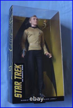 Star Trek Barbie Black Label Captain Kirk 2016 Sealed PERFECT