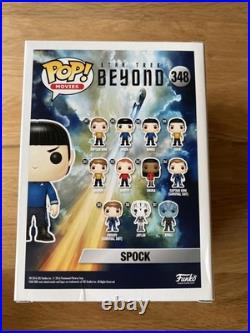 Star Trek Beyond Spock 348 SIGNED by Zachary Quinto ORIGINAL Funko Pop COA SWAU