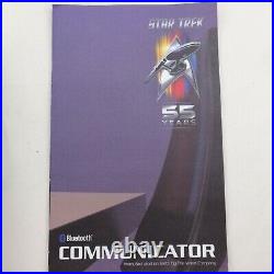 Star Trek Bluetooth Communicator 55th Anniversary Wand Company WRC11215 New