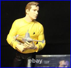Star Trek Captain James T Kirk Latinum Edition Cold Cast Resin Figure