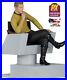 Star-Trek-Captain-Kirk-Command-Chair-Statue-Figure-Bookend-Holder-RARE-197-600-01-koo
