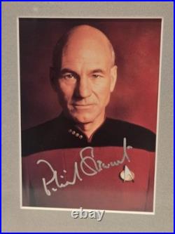 Star Trek Captains AUTOGRAPHED photos framed 30 Years 390 Of 995 COA