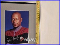 Star Trek Captains AUTOGRAPHED photos framed 30 Years 390 Of 995 COA