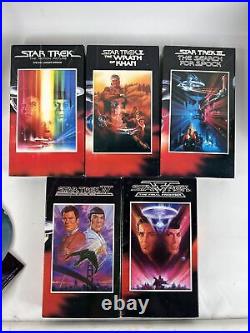 Star Trek Cardboard Table Top standup, VHS Movie Release Lot Rare & COOL