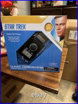 Star Trek Classic Communicator Prop Replica Lights & Sound 2020 Diamond TOS Rare