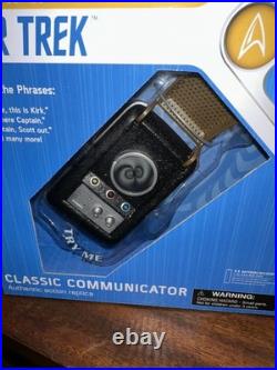 Star Trek Classic Communicator Prop Replica Lights & Sound 2020 Diamond TOS Rare