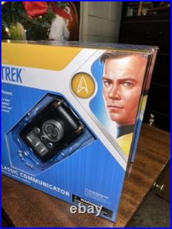 Star Trek Classic Communicator Prop Replica Lights & Sound 2020 Diamond TOS Rare