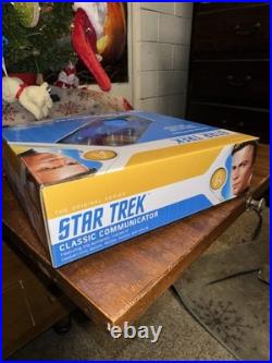 Star Trek Classic Communicator Prop Replica Lights & Sound 2020 Diamond TOS Rare