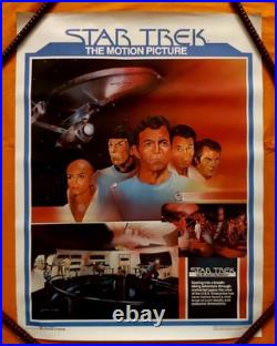 Star Trek Coca Cola 1979 Original USA Sheet Poster. 24 X 18'