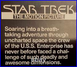 Star Trek Coca Cola 1979 Original USA Sheet Poster. 24 X 18'