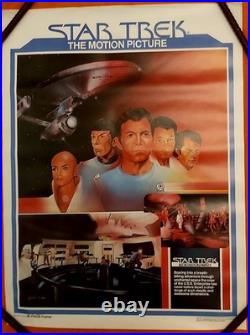 Star Trek Coca Cola 1979 Original USA Sheet Poster. 24 X 18'