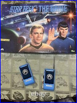 Star Trek Collector Edition Board Game And Vintage Star Trek Walkie Talkie Set