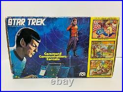 Star Trek Command Communications Console 1976 Mego with Original Box and Manual