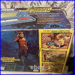Star Trek Command Communications Console 1976 Mego with Original Box and Manual