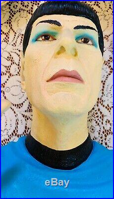 Star Trek Commander Spock Bust/Statue Illusive Originals, 127 of 7,500. Mint