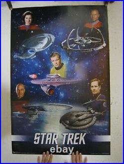 Star Trek Commercial Poster Live Long and Prosper