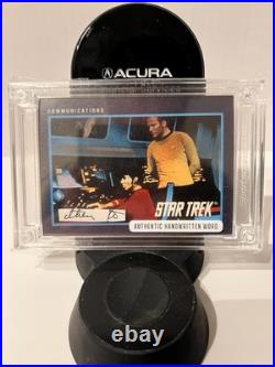 Star Trek Communications Authentic Handwritten Word By William Shatner