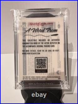 Star Trek Communications Authentic Handwritten Word By William Shatner