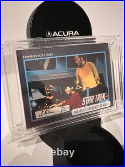 Star Trek Communications Authentic Handwritten Word By William Shatner