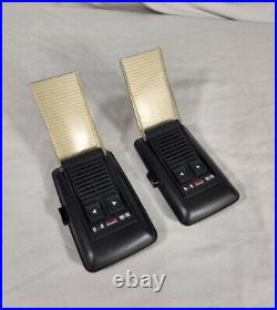 Star Trek Communicators 1989, Model #652, Four Communicators, Vintage, Used