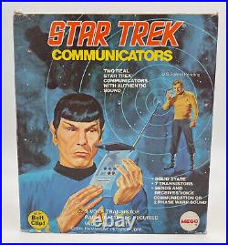 Star Trek Communicators Walkie-Talkies Boxed Version Mego 1974