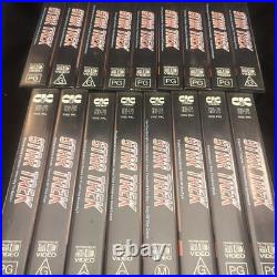 Star Trek Complete Original TV Series Collector's Edition Set VHS 1966-1969 GC