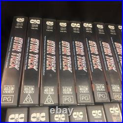 Star Trek Complete Original TV Series Collector's Edition Set VHS 1966-1969 GC