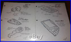 Star Trek DS9 Deep Space Nine Original Pencil Production Sketches Propworx Prop