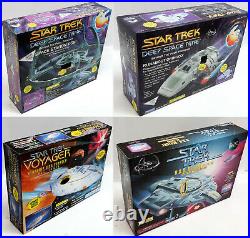 Star Trek DS9 & Voyager Playmates Starship Playsets-In Original Box- Your Choice