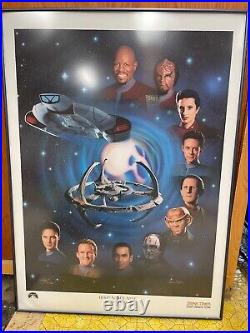 Star Trek Deep Space Nine Cast Lightspeed Art
