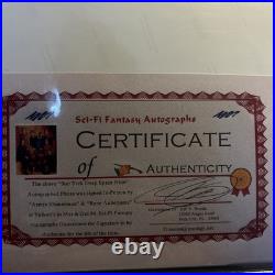 Star Trek Deep Space Nine Cast Signed Autograph 8x10 Photo