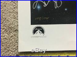 Star Trek Deep Space Nine Lightspeed Fine Arts Signed by 9! Avery Brooks + more